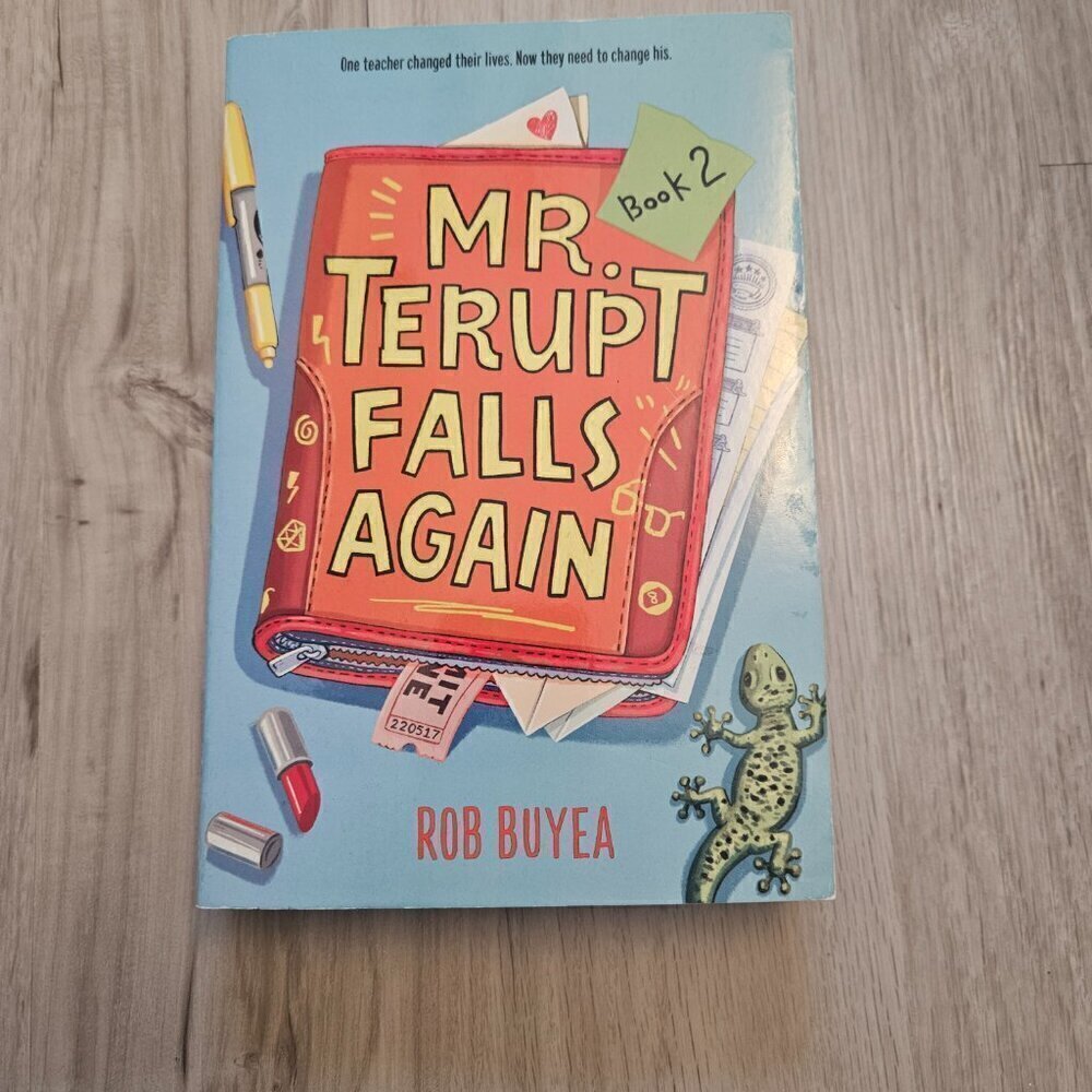 Mr. Terupt Falls Again (Mr. Terupt Series #2) Paperback Book - by Rob Buyea